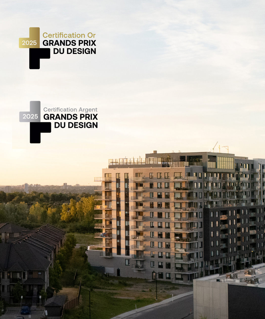 Image exterieur de l'immeuble projet Latti