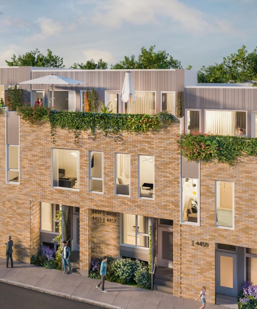 Image exterieur de l'immeuble projet HUS